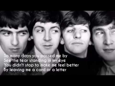 The Beatles - Mr Postman (lyrics)