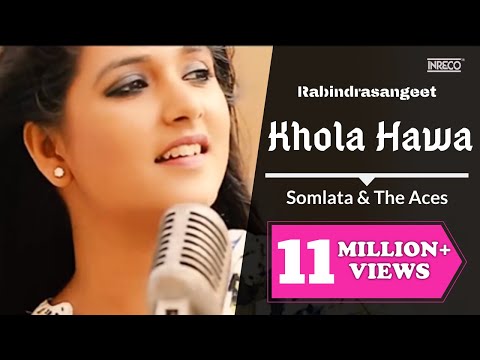 Somlata & The Aces | Khola Hawa | Rabindra Sangeet | Somlata Acharyya Chowdhury