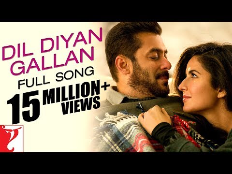 Dil Diyan Gallan - Full Song | Tiger Zinda Hai | Salman Khan | Katrina Kaif | Atif Aslam