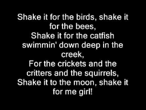 Country girl(Shake it for me) - Luke Bryan Lyrics